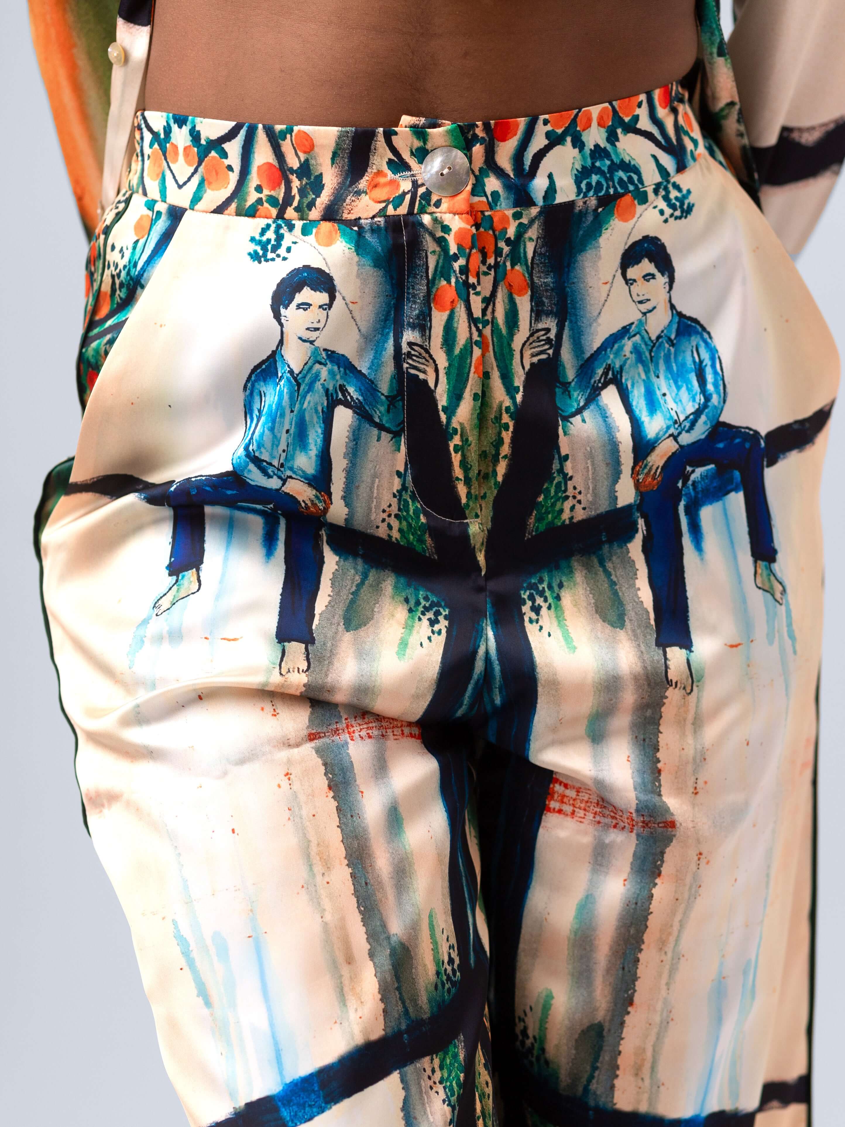 Les Orangers Pants – Omar Mahfoudi x MBD Collection