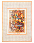 Danfo organic silk twill scarf