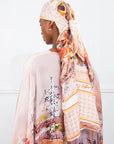 Danfo organic silk twill scarf