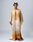 Reversible Silk Kaftan Desert – Omar Mahfoudi x MBD Collection